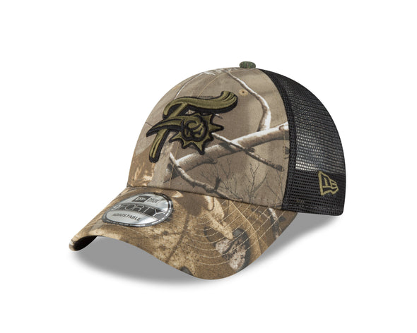 Reading Fightin Phils Woodland Camo Trucker Cap