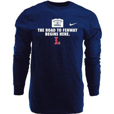 Lowell Spinners L/S Road to Fenway Tee