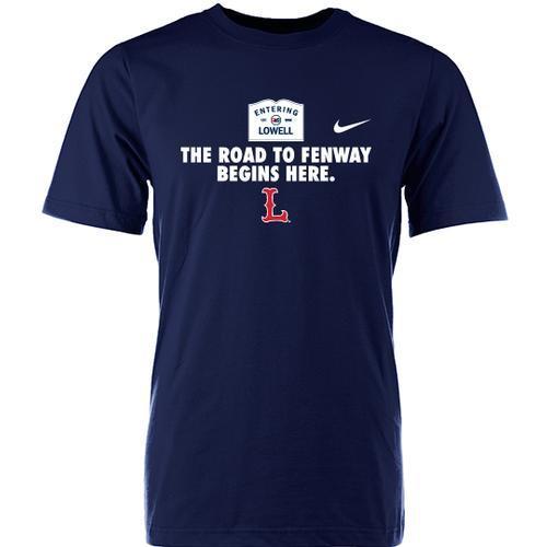 Lowell Spinners Road to Fenway Tee