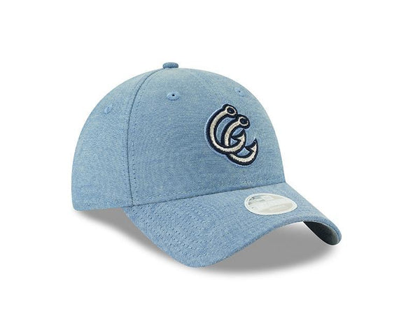 New Era - 9Twenty Adjustable - Womens Linen Leap Cap - Road Logo