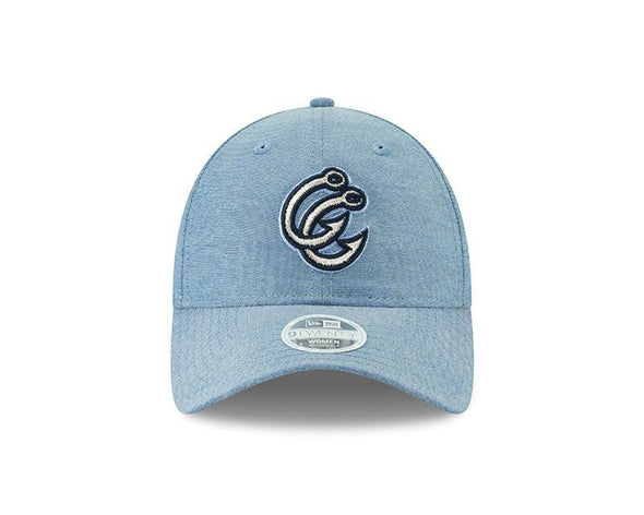 New Era - 9Twenty Adjustable - Womens Linen Leap Cap - Road Logo