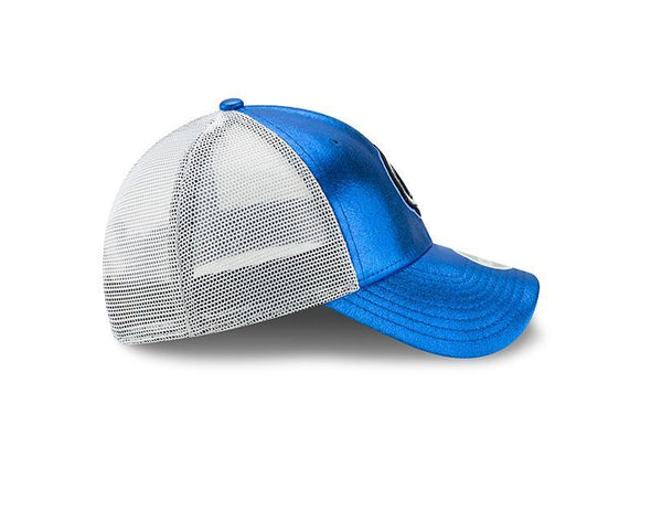 New Era - 9Forty Adjustable - Womens Trucker Chic Cap - Road Logo - Royal