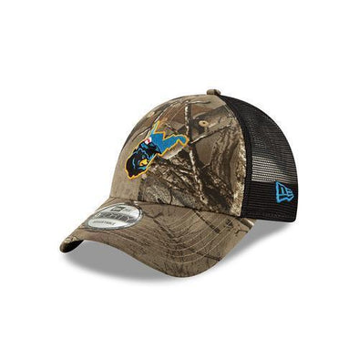 West Virginia Black Bears Realtree Camo Trucker Hat