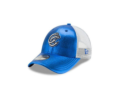 New Era - 9Forty Adjustable - Youth Girl Trucker Chic Cap - Road Logo - Royal