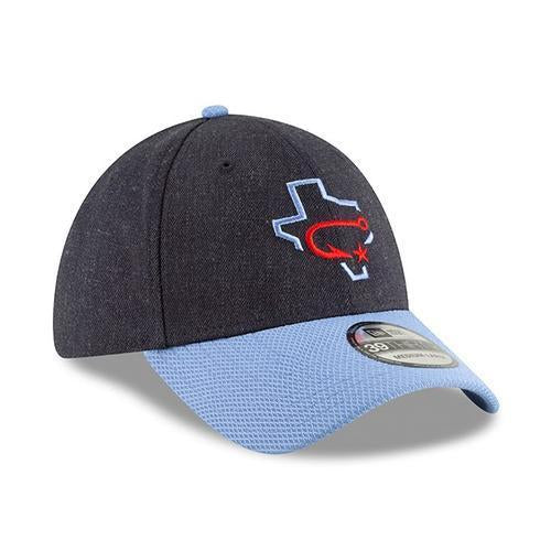 New Era - 39Thirty Flex Fit - Redux Fauxback Cap - Heathered Navy