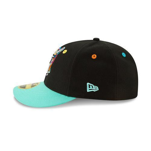 Hickory Crawdads Llamas de Hickory On-Field Hat