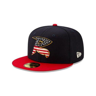 Richmond Flying Squirrels 2019 4th of July Stars and Stripes Cap