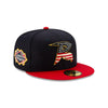 Richmond Flying Squirrels 2019 4th of July Stars and Stripes Cap