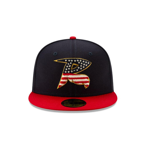 Richmond Flying Squirrels 2019 4th of July Stars and Stripes Cap