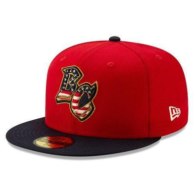 Lakewood BlueClaws 2019 Stars & Stripes Fitted