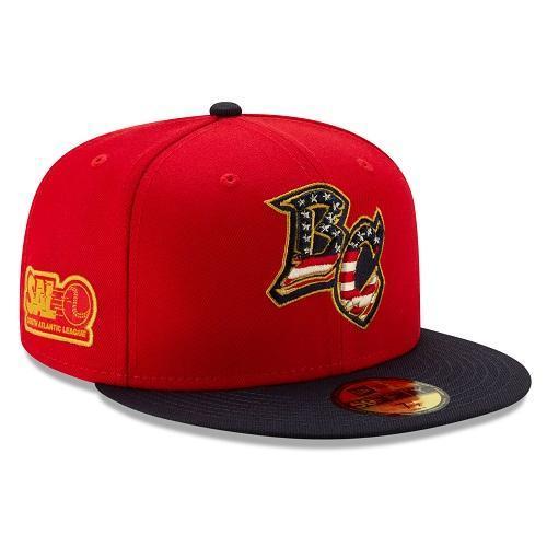Lakewood BlueClaws 2019 Stars & Stripes Fitted