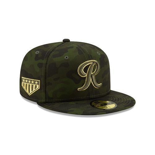 Tacoma Rainiers 59Fifty Camo Armed Forces Fitted Cap