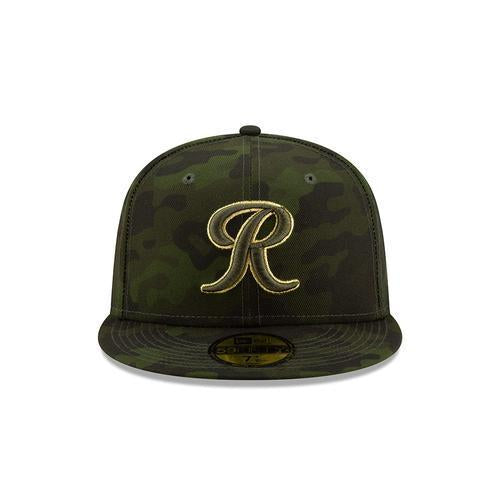 Tacoma Rainiers 59Fifty Camo Armed Forces Fitted Cap