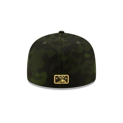 Tacoma Rainiers 59Fifty Camo Armed Forces Fitted Cap
