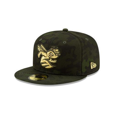 Augusta GreenJackets 2019 Armed Forces Camo On-Field Cap
