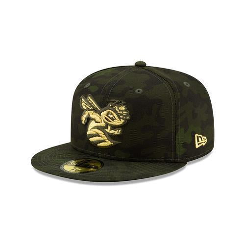 Augusta GreenJackets 2019 Armed Forces Camo On-Field Cap
