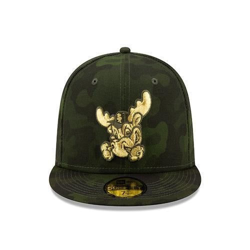 Wilmington Blue Rocks 2019 Armed Forced Camo Fitted Game Cap