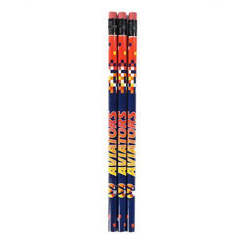 Las Vegas Aviators Pro Specialties Group Aviators Simplified 3 Pack Wood Pencils