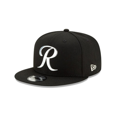 Tacoma Rainiers 9Fifty Black Chrome R Snapback