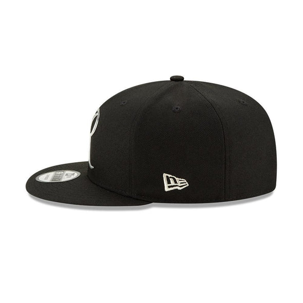 Tacoma Rainiers 9Fifty Black Chrome R Snapback