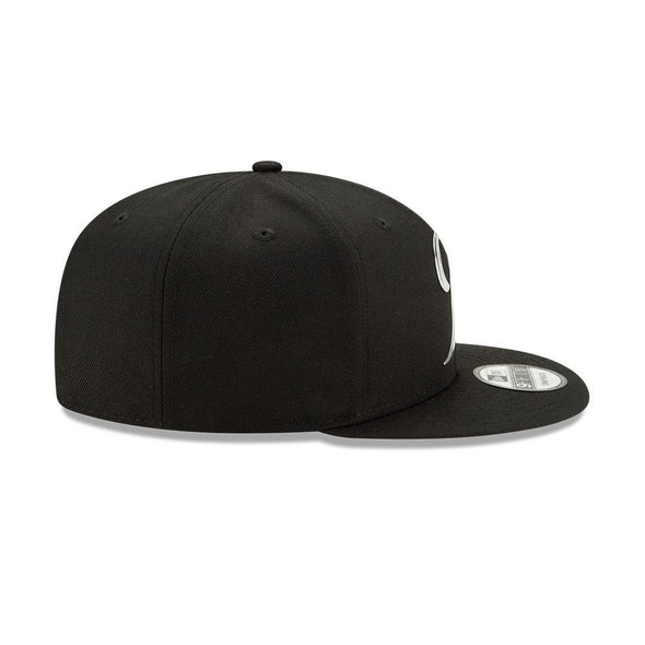 Tacoma Rainiers 9Fifty Black Chrome R Snapback