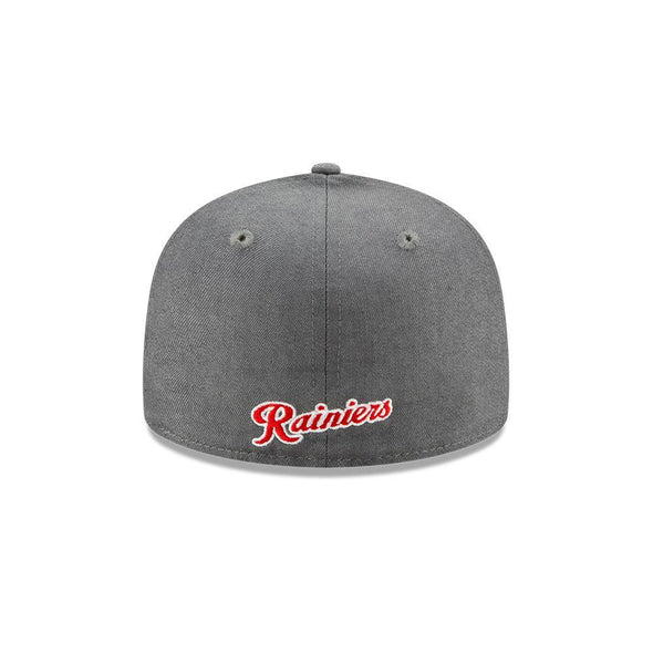 Tacoma Rainiers 59Fifty Graphite Flannel R Cap