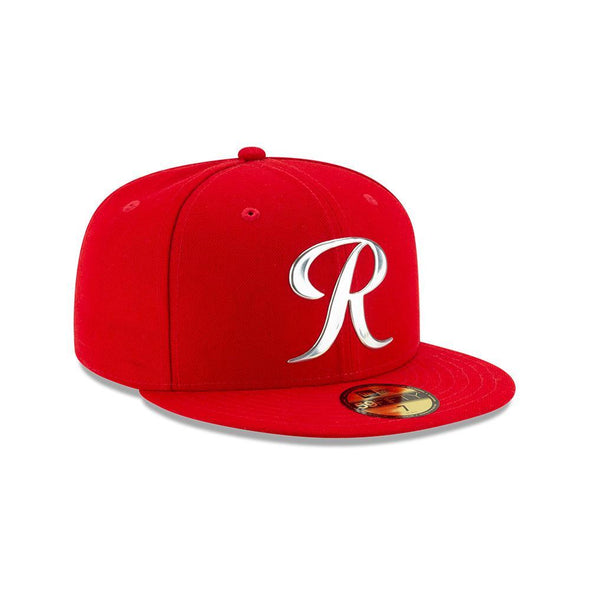 Tacoma Rainiers 59Fifty Red Chrome Fitted