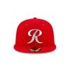 Tacoma Rainiers 59Fifty Red Chrome Fitted