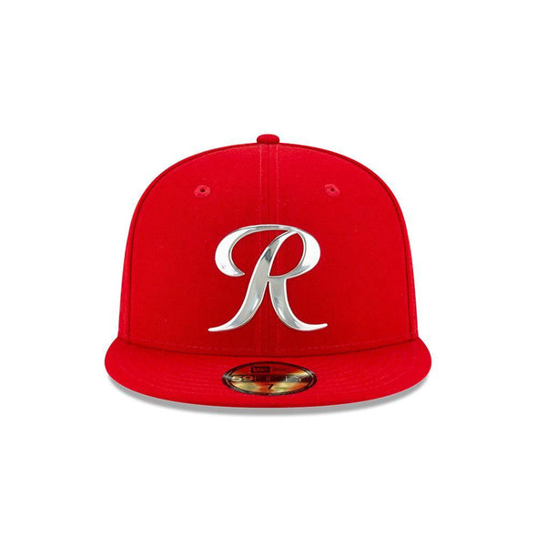 Tacoma Rainiers 59Fifty Red Chrome Fitted