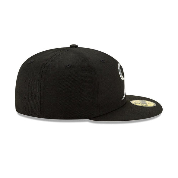 Tacoma Rainiers 59Fifty Black Chrome Fitted