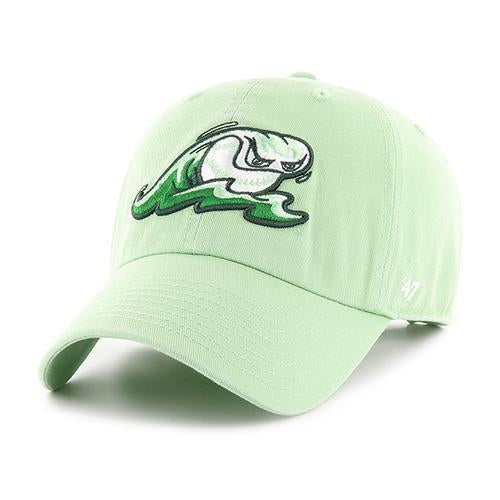West Michigan Whitecaps Clean Up Light Green Cap