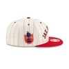 Jacksonville Jumbo Shrimp Red Caps 100th Anniversary Negro League Striped Jersey 9Fifty
