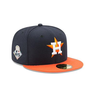 Houston Astros Road Fitted World Series Patched 5950 Cap