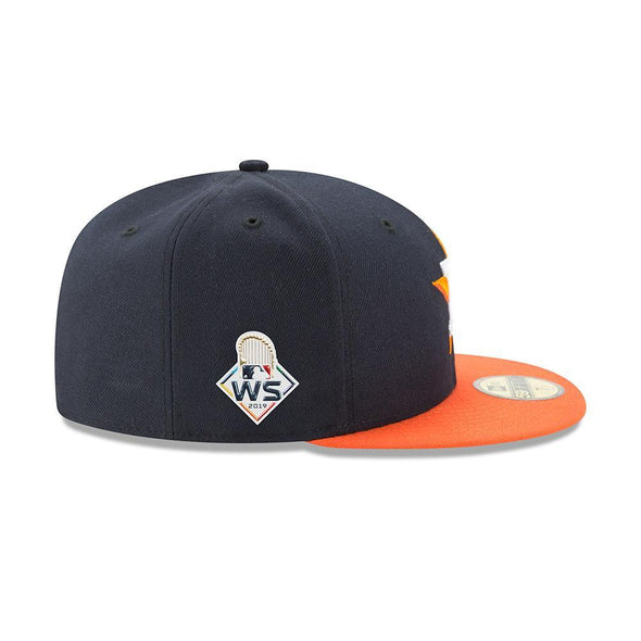 Houston Astros Road Fitted World Series Patched 5950 Cap