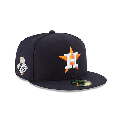 Houston Astros Home World Series Patch Fitted Home 5950