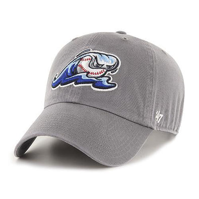 West Michigan Whitecaps Dark Grey Clean Up Cap