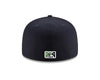 Gwinnett Stripers New Era Low Profile 5950 Cap- White/Navy