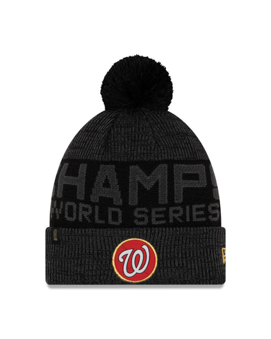 2019 Washington Nationals World Series Championship Knit Hat - New Era