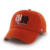 West Michigan Whitecaps Clean Up Road Logo Orange Cap