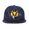 Las Vegas Aviators New Era Aviator Navy Camo 9Fifty Satin Snapback Hat