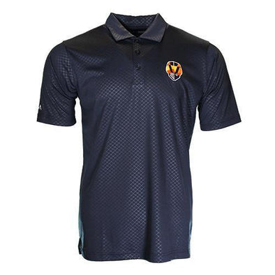 Men's Las Vegas Aviators Antigua Inspire Aviator Navy Polyester Short Sleeve Polo