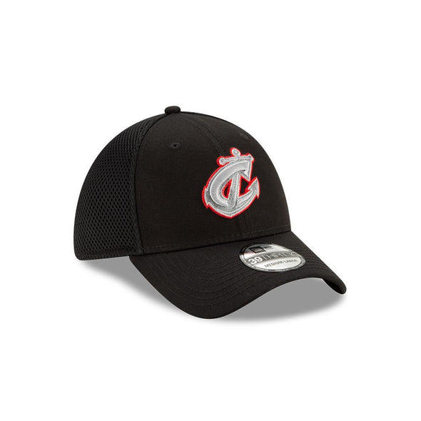 Columbus Clippers New Era Black Neo Cap