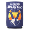 Las Vegas Aviators Wincraft Primary Logo A's Navy/Green Can Cooler