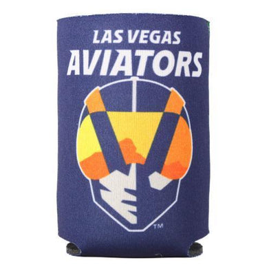 Las Vegas Aviators Wincraft Primary Logo A's Navy/Green Can Cooler
