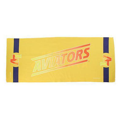 Las Vegas Aviators Oakland Athletics Wincraft Gold/Green 2-Sided Cooling Towel