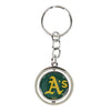 Las Vegas Aviators Wincraft Aviators Diagonal A's Spinner Keychain