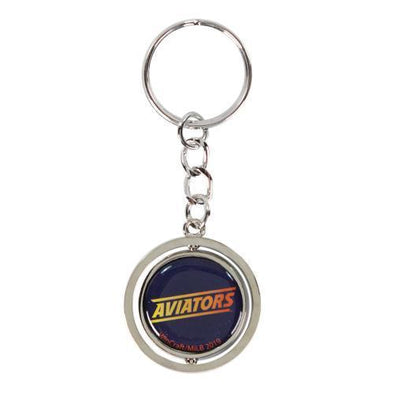 Las Vegas Aviators Wincraft Aviators Diagonal A's Spinner Keychain