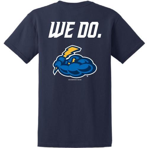 Trenton Thunder Adult Got Pork Roll ? Navy t-shirt