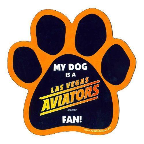 Pets' Las Vegas Aviators All Star Dogs Paw Magnet