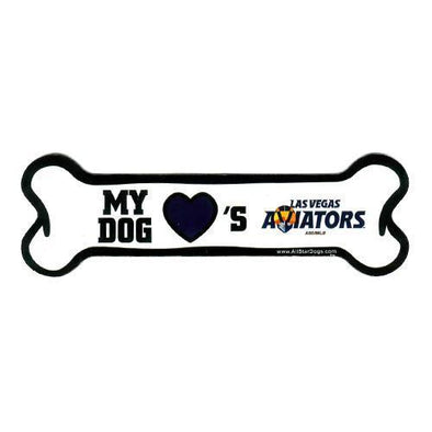 Pets' Las Vegas Aviators All Star Dogs Bone Magnet